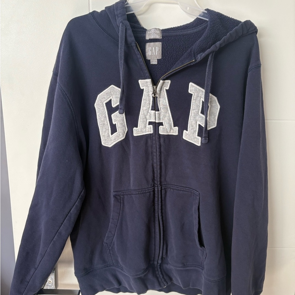 GAP Blue Classic Hoodie Jacket